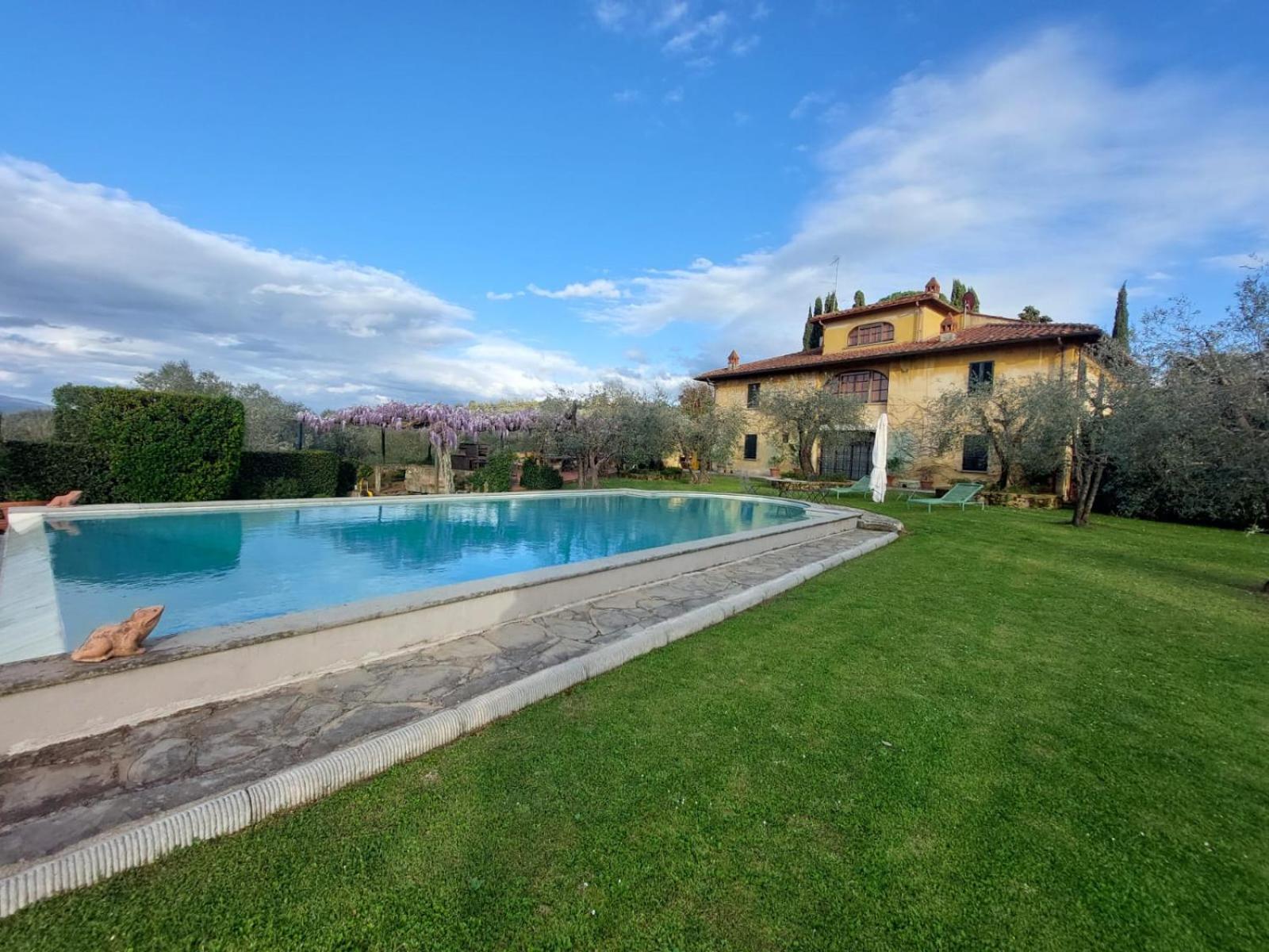 Villa Giotto Florence Pozzolatico Bagian luar foto