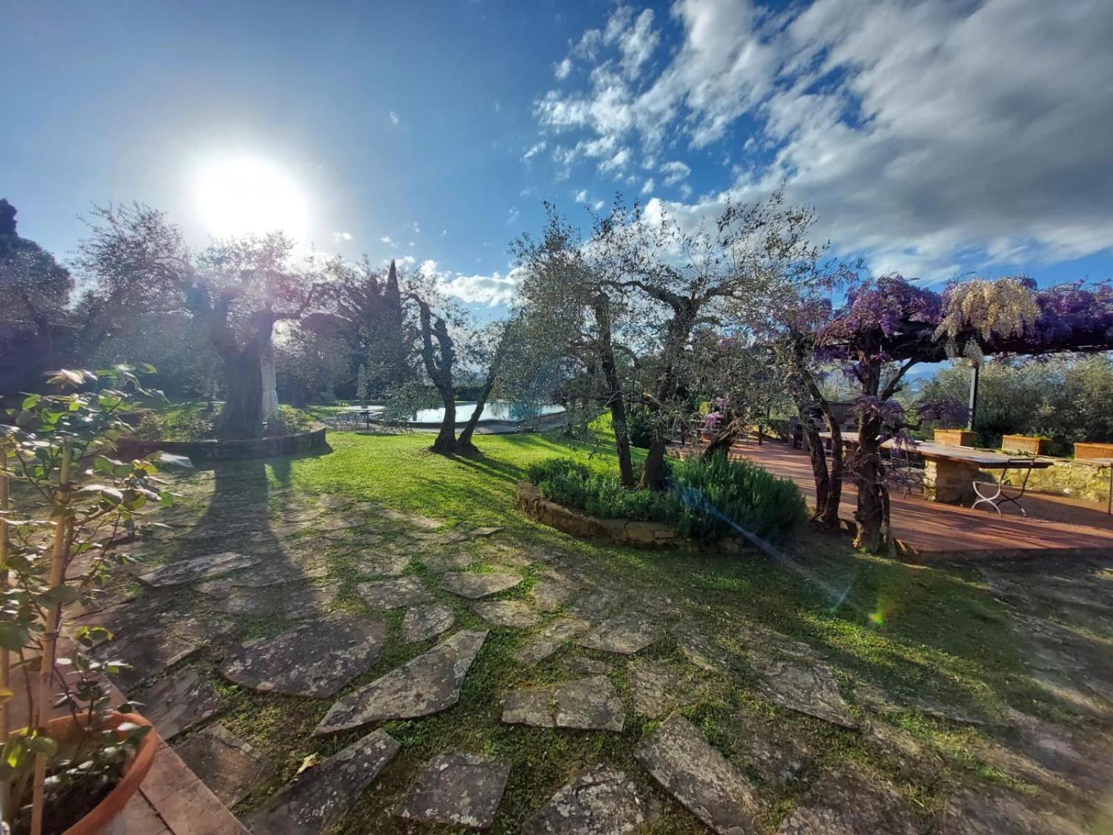 Villa Giotto Florence Pozzolatico Bagian luar foto