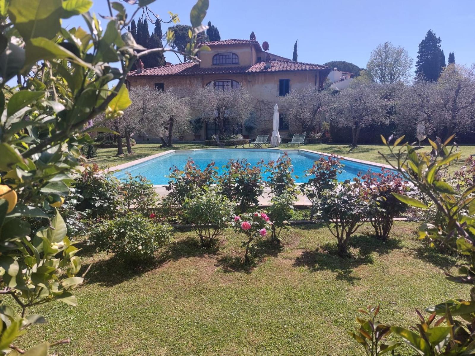 Villa Giotto Florence Pozzolatico Bagian luar foto