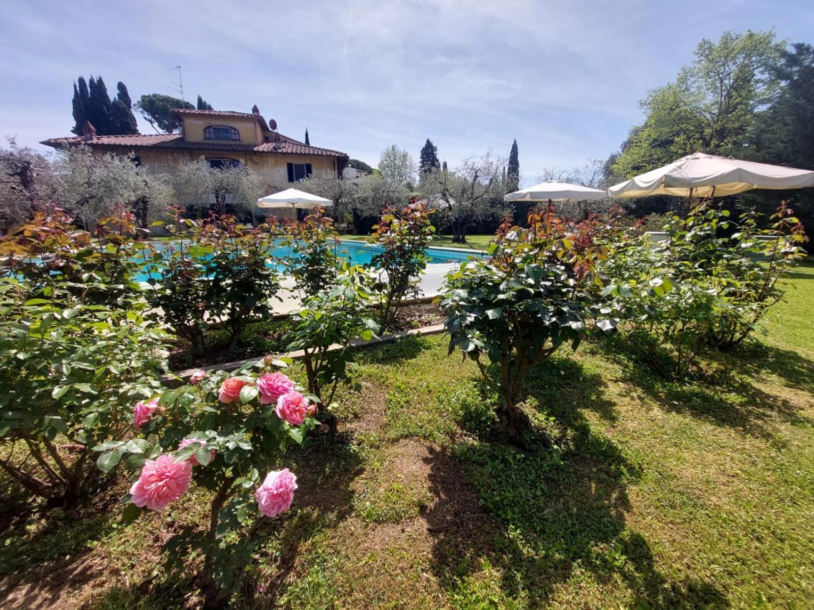 Villa Giotto Florence Pozzolatico Bagian luar foto