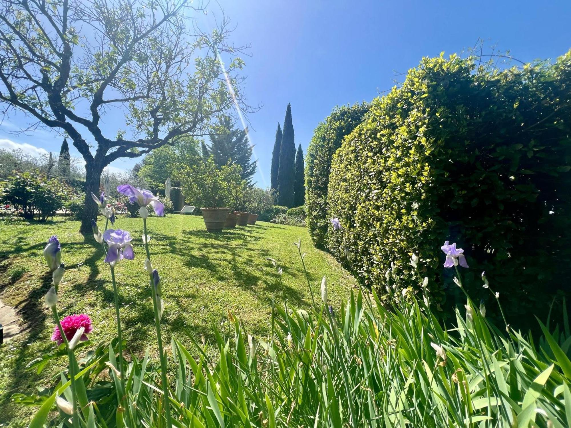 Villa Giotto Florence Pozzolatico Bagian luar foto
