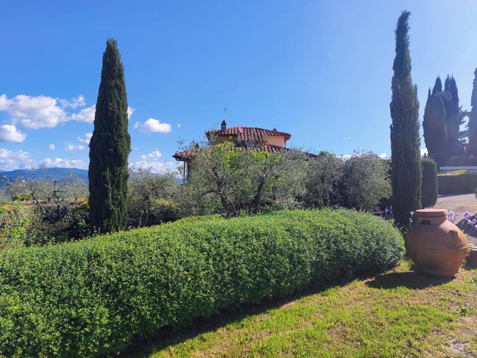 Villa Giotto Florence Pozzolatico Bagian luar foto