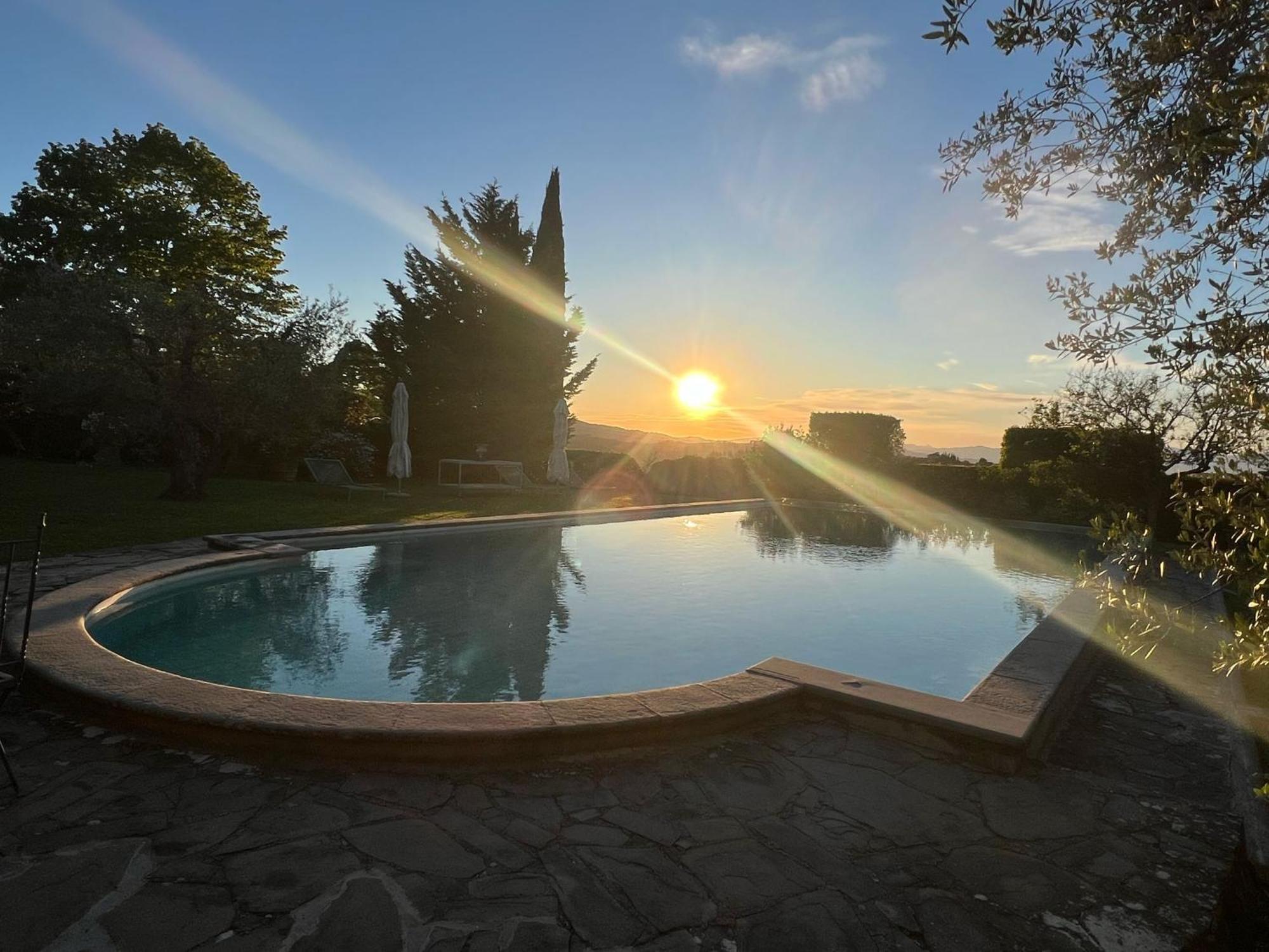 Villa Giotto Florence Pozzolatico Bagian luar foto